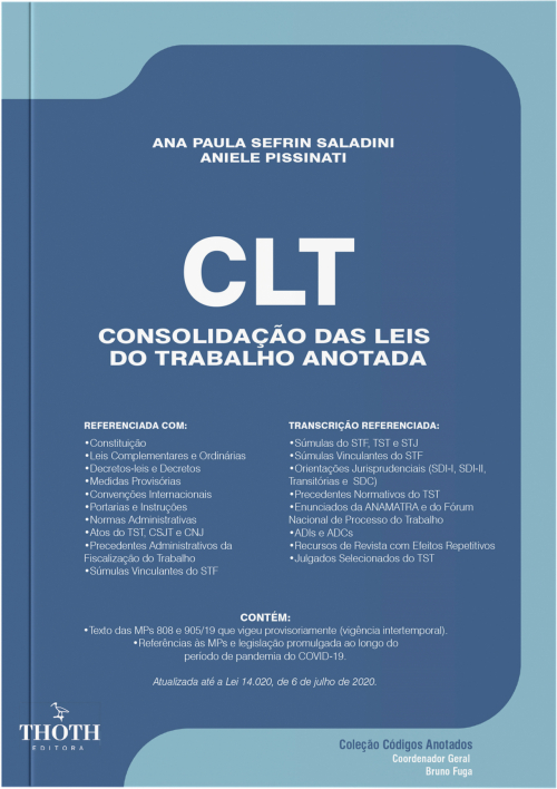 CLT - Consolidação das leis do trabalho anotada