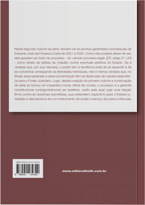Processo e Garantia - Vol. II