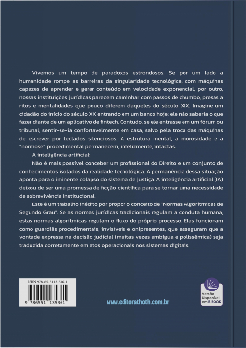Normas Algorítmicas de Segundo Grau e Justiça Digital Inteligente: A Eficiência do Processo Judicial Eletrônico em Novos Patamares