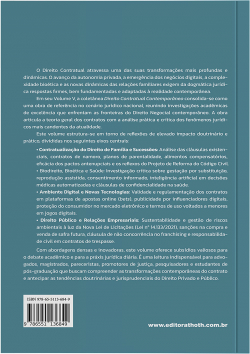 Direito Contratual Contemporâneo - Vol. V