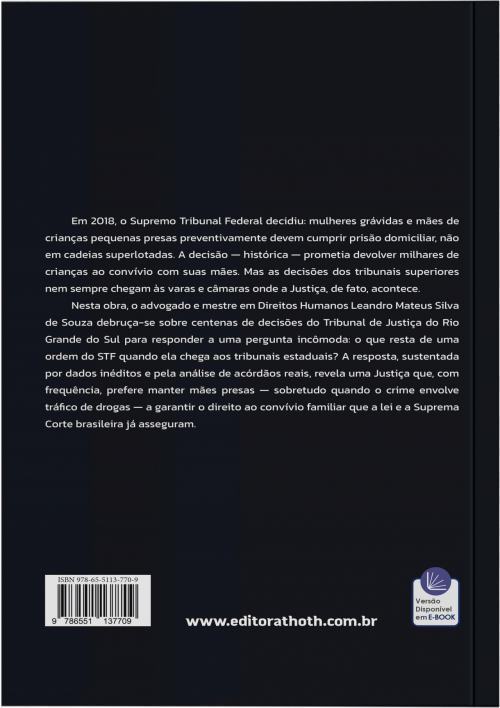 Maternidade Encarcerada: Uma Análise do Cumprimento do Habeas Corpus nº 143.641/SP pelo Tribunal de Justiça do Rio Grande do Sul