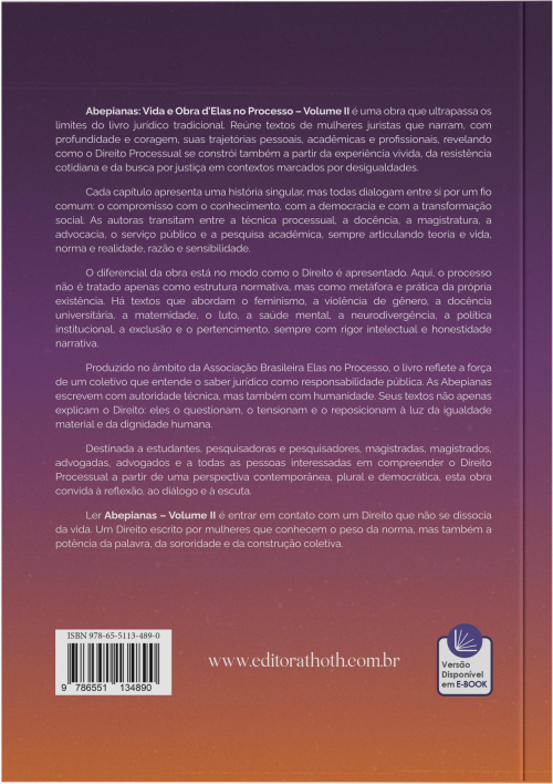 Abepianas: vida e obra d’Elas no processo. Vol 2