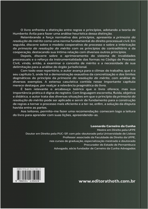 A Primazia do Julgamento de Mérito no Processo Civil Brasileiro: Fundamentos, Concretização e Limites Dogmáticos - 2ª Edição