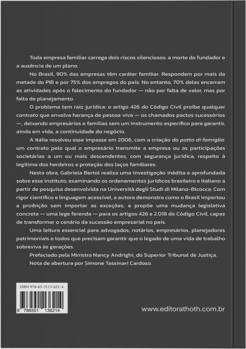 Planejamento Sucessório: Família-empresa e o Patto di Famiglia
