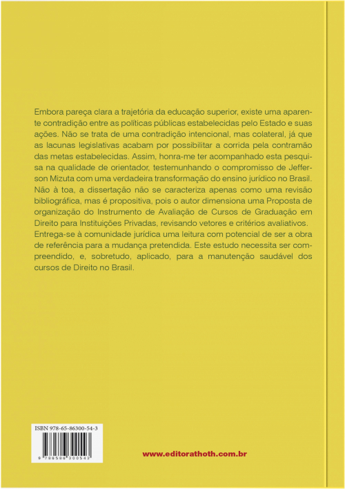 O mercado fast-food do ensino jurídico brasileiro : análise econômica do direito e a eficiência das políticas públicas