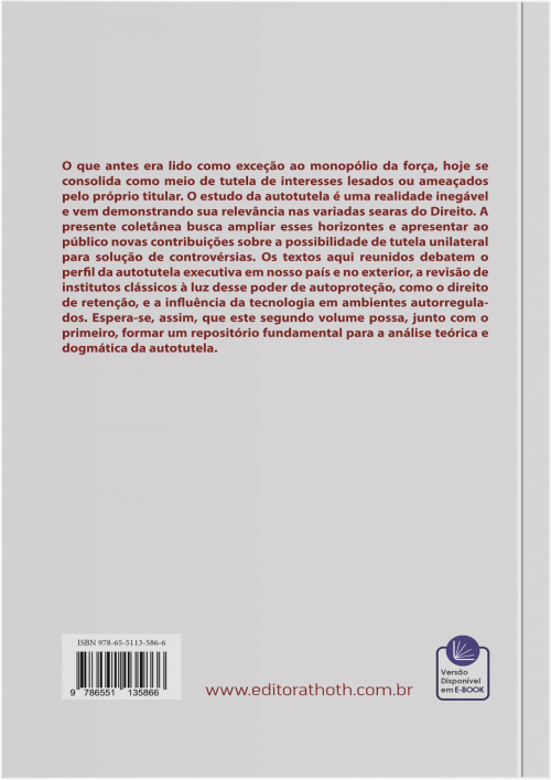 Ensaios Sobre Autotutela - Volume 2