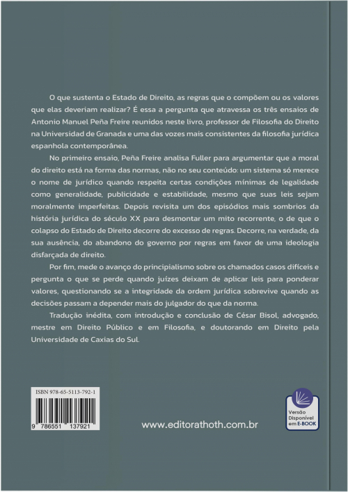 Forma e Razão das Regras: Ensaios de Teoria do Direito