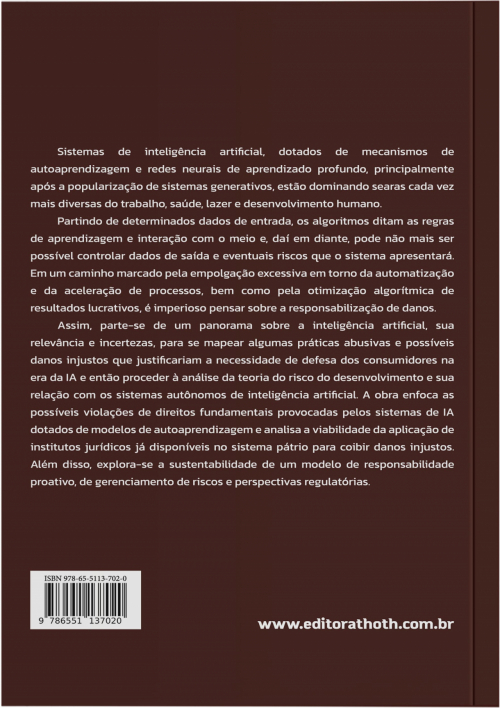 Entre Riscos e Algoritmos: Perspectivas Regulatórias e Possível Proposta para os Danos Provocados por Sistemas de Inteligência Artificial