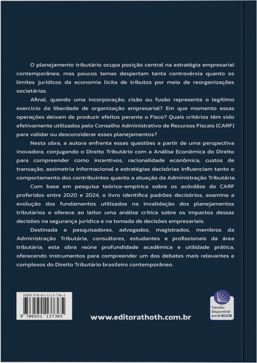 Planejamento Tributário e Reorganizações Societárias: Uma Análise da Jurisprudência do CARF sob a Perspectiva da Análise Econômica do Direito