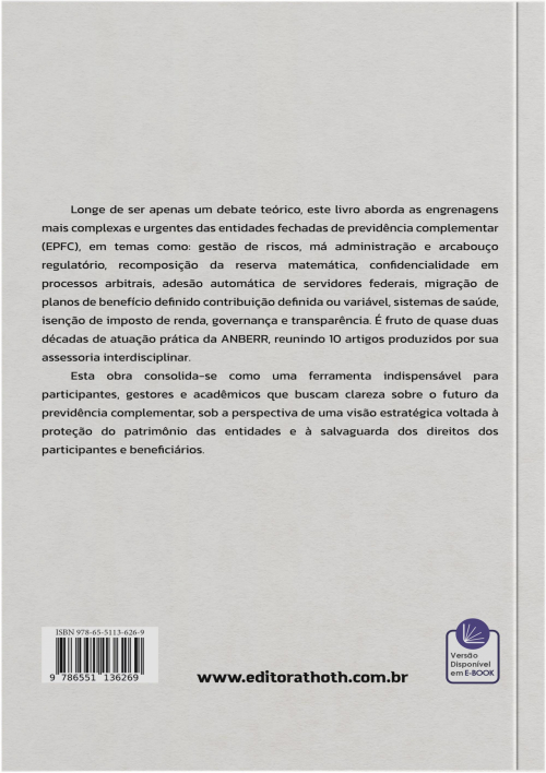 Previdência Complementar Fechada: Estudos Interdisciplinares e Perspectivas Atuais