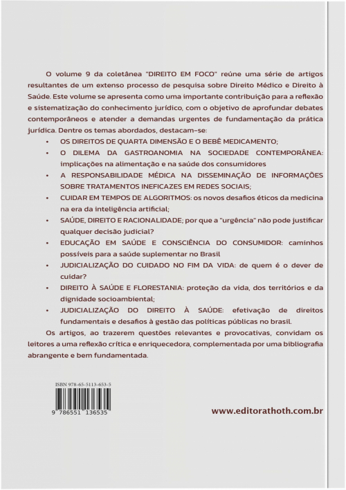 Direito em Foco: Direito Médico e Direito à Saúde