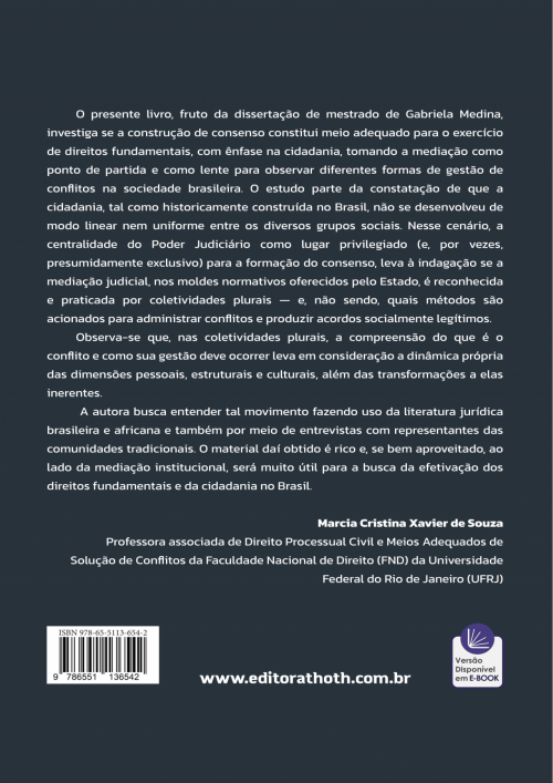 O Consenso como Espaço para a Construção da Cidadania: Um estudo a Partir da Mediação