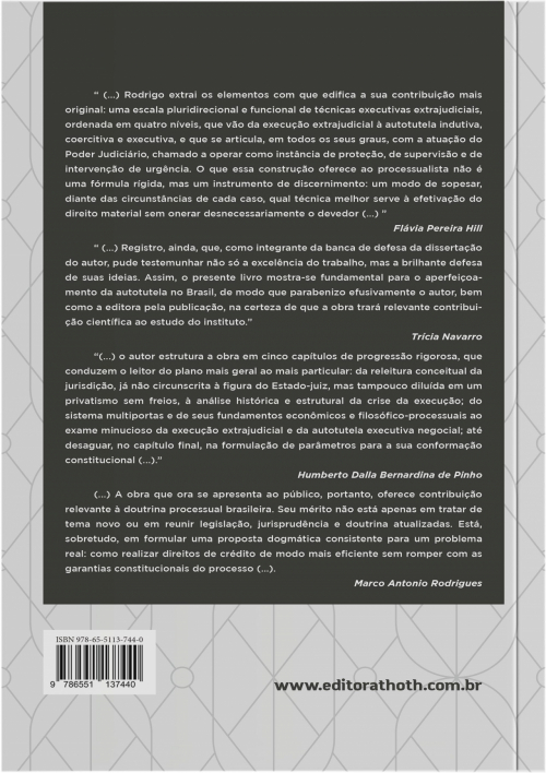 Autotutela Executiva Negocial: Limites e Fundamentos Entre a Tutela do Crédito e a Menor Onerosidade