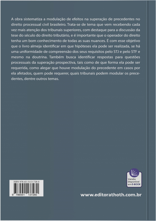 Superação do precedente e modulação de efeitos