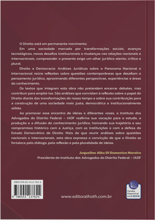 Direito e Democracia: Análises Jurídicas Sobre o Panorama Nacional e Internacional