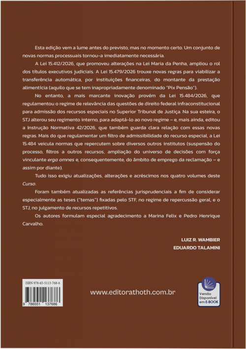 Curso Avançado de Processo Civil: Procedimentos Especiais e Juizados Especiais - Vol.4 - 22ª Edição