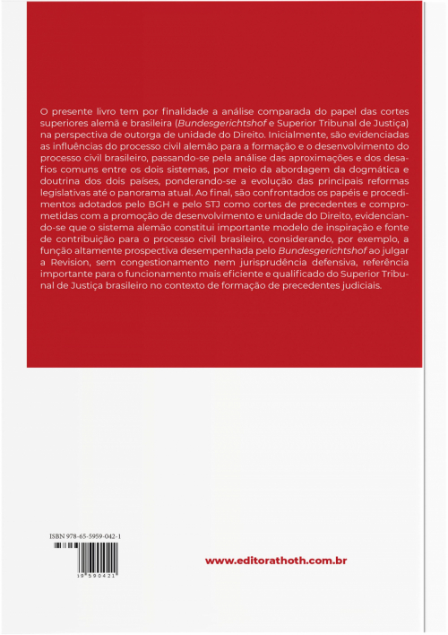Precedentes Judiciais e Unidade do Direito: Análise Comparada Brasil-Alemanha