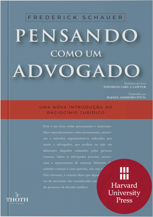 Pensando como um Advogado: Uma nova Introdução ao Raciocínio Jurídico