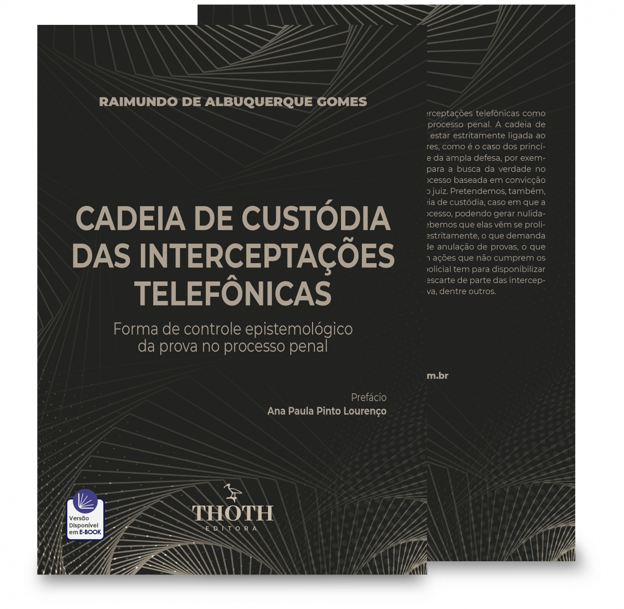 Editora Thoth - Cadeia de Custódia das Interceptações Telefônicas