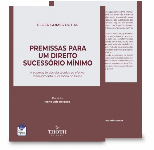 Premissas para um Direito Sucessório Mínimo: A Superação dos Obstáculos ao Efetivo Planejamento Sucessório no Brasil
