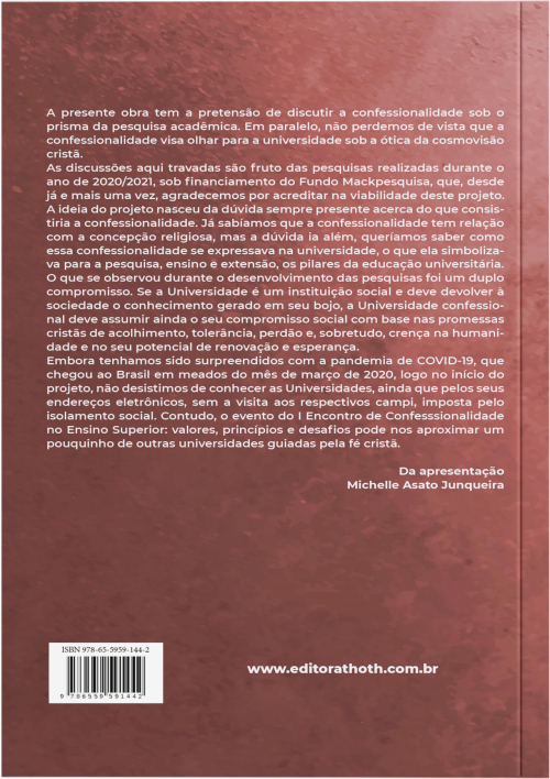 Universidade e Confessionalidade: Valores, Princípios e Desafios