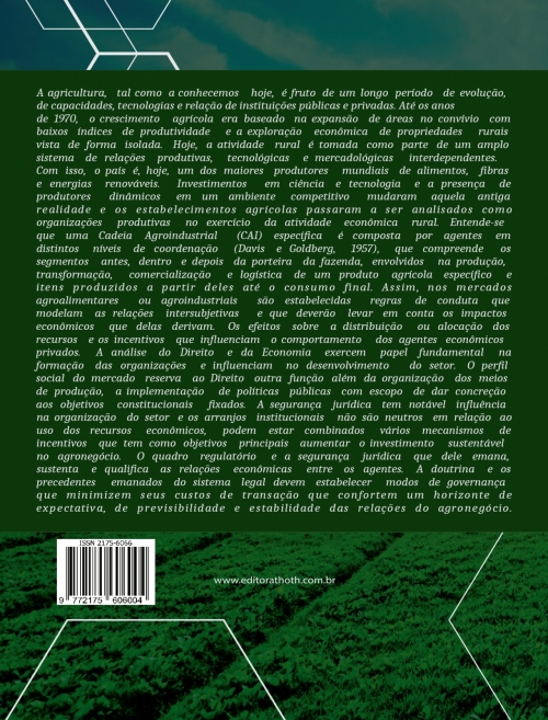 Revista Brasileira de Direito do Agronegócio - RBDAGRO - V. 4, 2º Semestre/2020