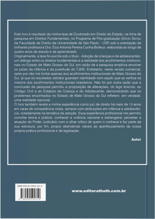 Adoção: Um Diálogo entre os Direitos Fundamentais e a Realidade dos Acolhimentos Institucionais 