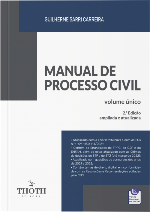 Manual de Processo Civil - Volume Único - 2ª Edição