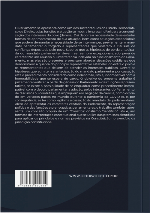 Constitucionalismo Científico e Quebra de Decoro Parlamentar: A Cassação de Mandato por Negacionismo Científico