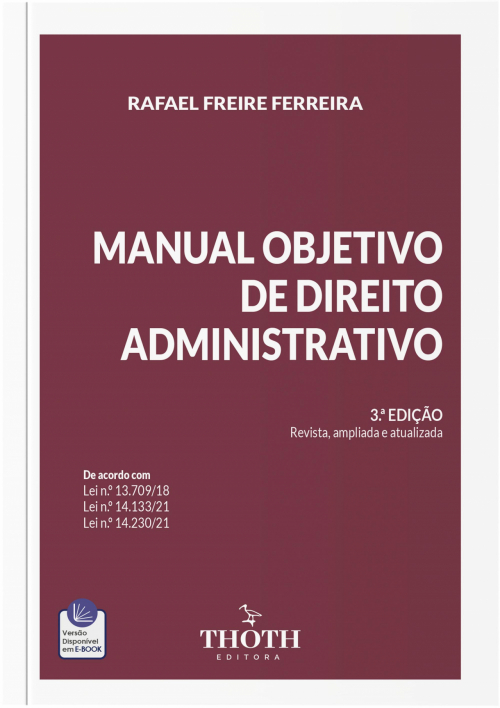 Manual Objetivo de Direito Administrativo - 3.ª Edição