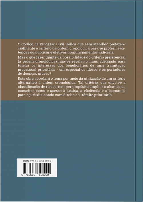 Tramitação Prioritária Mediante Classificação de Riscos no Processo Civil