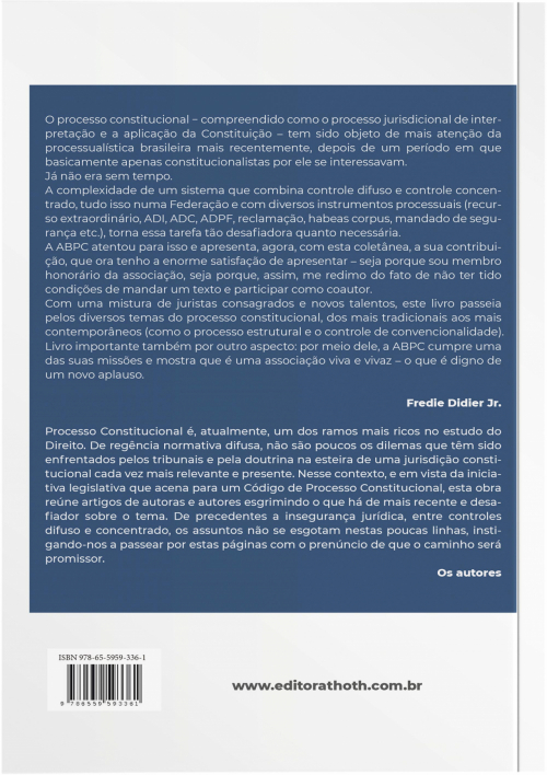 Processo Constitucional Brasileiro: Desafios de Consolidação, Sistematização e Harmonização das Normas de Regência