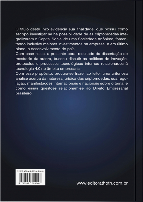 Sociedades e Criptomoedas: Uma Abordagem do Movimento das Criptomoedas no Direito Empresarial