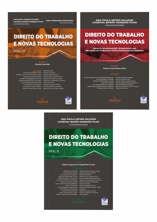 Direito do Trabalho e Novas Tecnologias