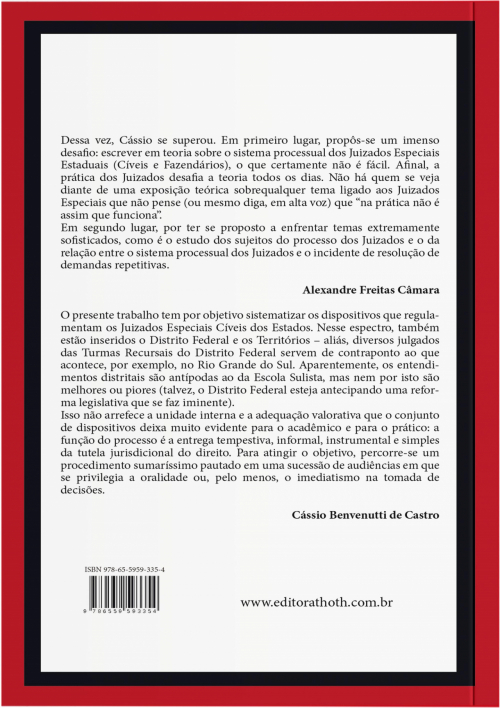 Juizados Especiais Cíveis dos Estados: Lei 9.099/95 Conjugada com a Lei 12.153/2009