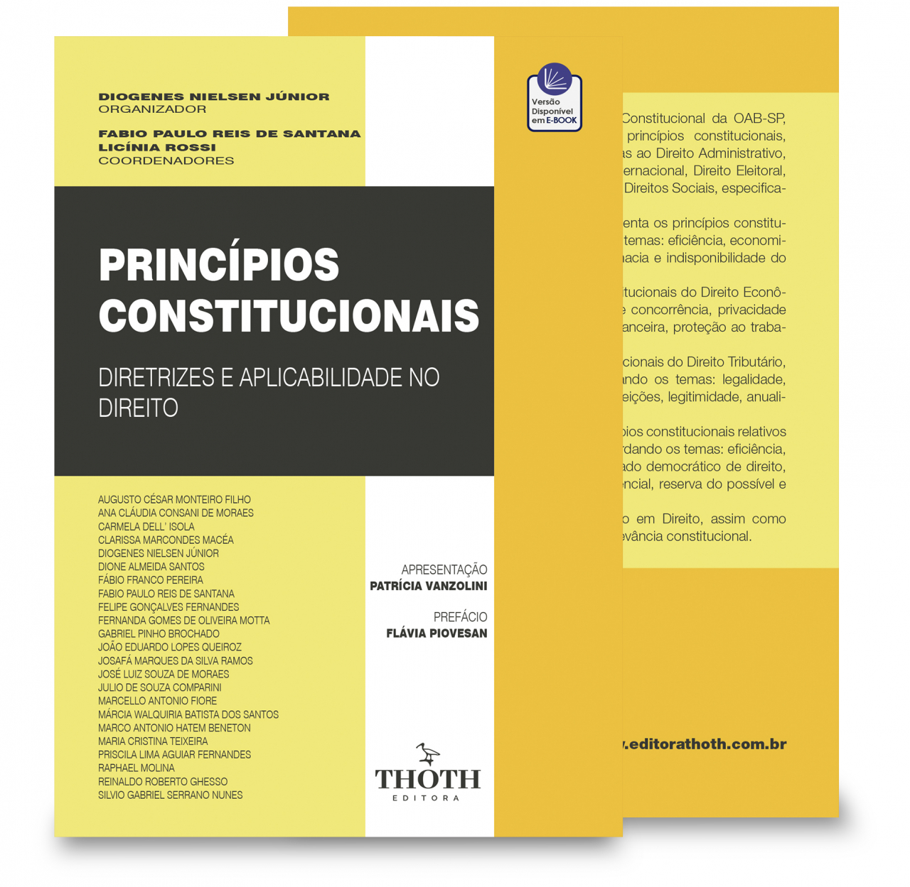 Editora Thoth - Comentários às Normas da Advocacia: Constituição
