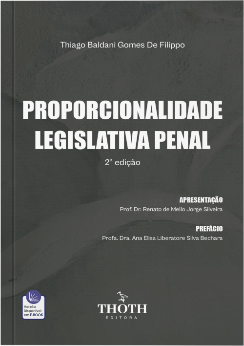 Proporcionalidade Legislativa Penal - 2ª edição