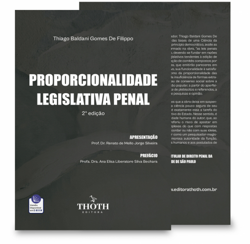 Proporcionalidade Legislativa Penal - 2ª edição