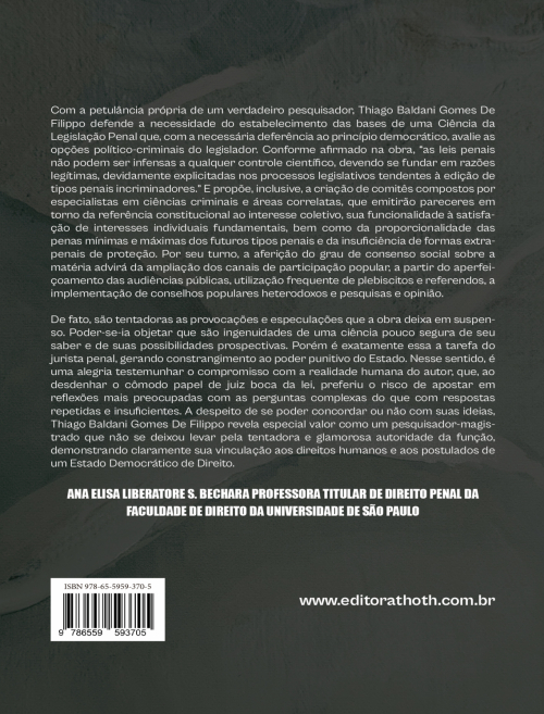 Proporcionalidade Legislativa Penal - 2ª edição