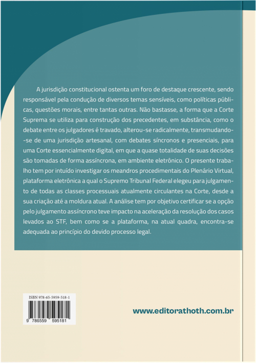 Plenário Virtual e STF: Debate Eletrônico e Devido Processo Legal