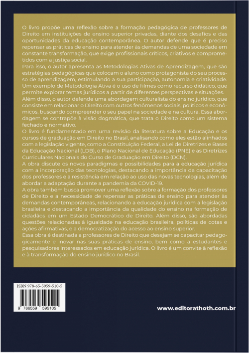 O Desafio de Ensinar para a Nova Geração nos Cursos Jurídicos