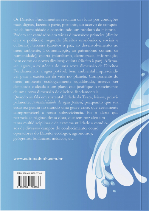 Acesso à Água Potável: Direito Fundamental de Sexta Dimensão - 4ª Edição