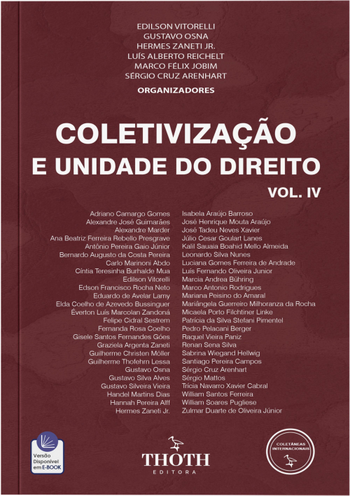 Coletivização e Unidade do Direito - Vol. IV