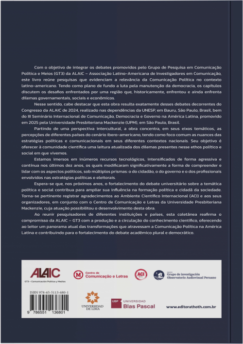 Comunicação, Democracia e Governo na América Latina: Desafios em um Contexto polarizado e Digital
