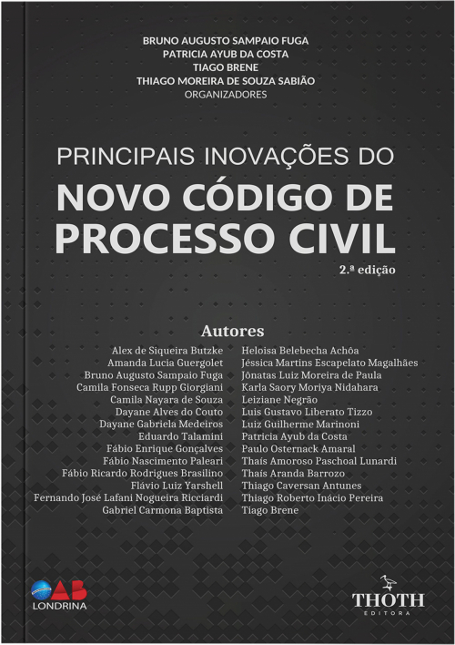 Principais inovações do novo código de processo civil – 2.ª edição