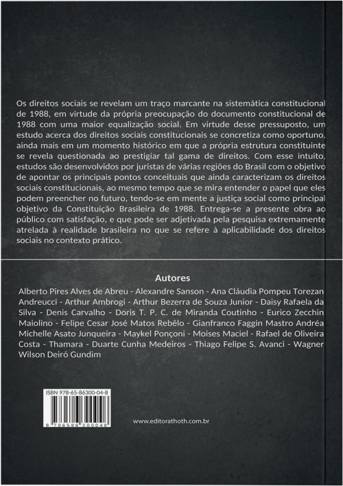 Direitos sociais constitucionais: realidade e perspectivas