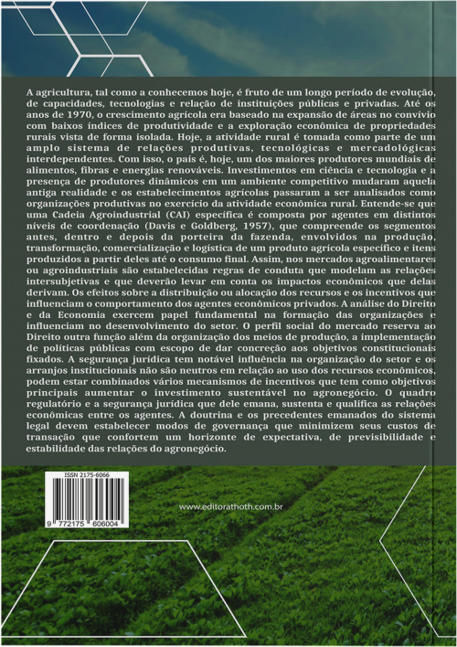 Revista Brasileira de Direito do Agronegócio – RBDAGRO -V.2, 2º Semestre/2019