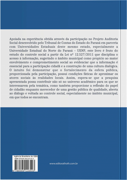 Controle social a partir dos municípios: o acesso à informação como pressuposto da participação cidadã