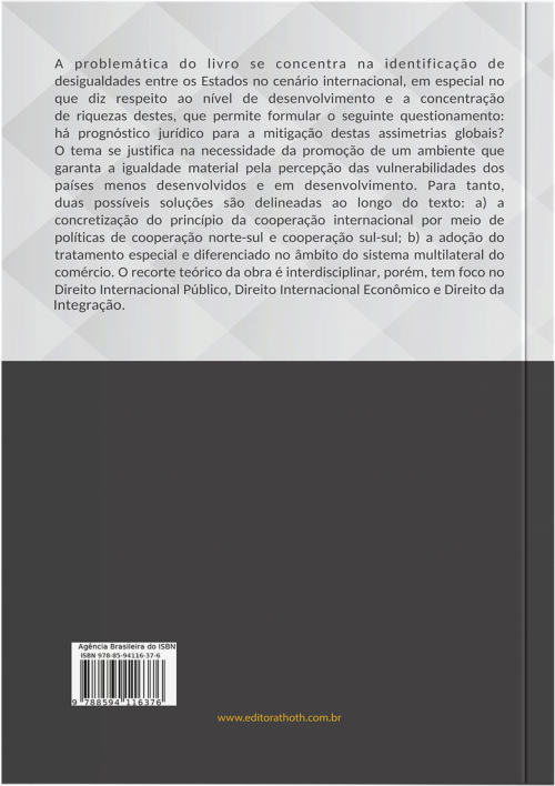 Assimetrias globais no direito internacional contemporâneo - 2.ª Edição