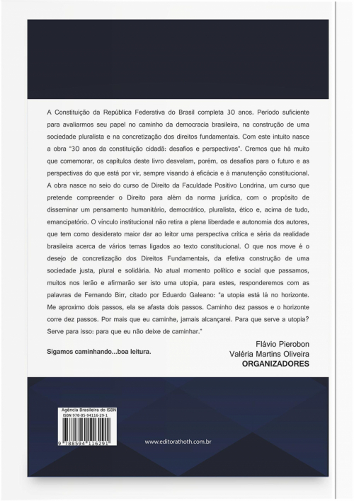 30 anos da Constituição cidadã: desafios e perspectivas